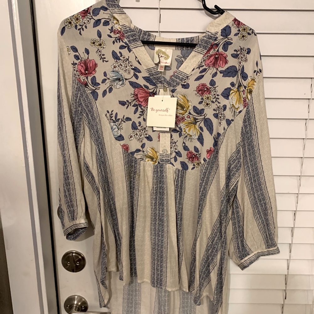 Fig & Flower Tunic